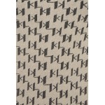 Kobiety T SHIRT TOP | KARL LAGERFELD MONOGRAM - T-shirt z nadrukiem - brown/brązowy - OD54792