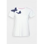 Kobiety T SHIRT TOP | kate spade new york SPRING FLIGHT EMBROIDERED TEE - T-shirt basic - fresh white/mleczny - EQ90959