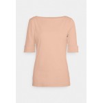 Kobiety T SHIRT TOP | Lauren Ralph Lauren JUDY ELBOW SLEEVE - T-shirt basic - poppy/czerwony - WB77783