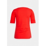 Kobiety T SHIRT TOP | Lauren Ralph Lauren JUDY ELBOW SLEEVE - T-shirt basic - tomato/czerwony - PK33466