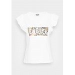 Kobiety T SHIRT TOP | Liu Jo Jeans T-shirt z nadrukiem - white/biały - VK59617