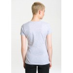 Kobiety T SHIRT TOP | LOGOSHIRT SNOOPY - PEANUTS - T-shirt z nadrukiem - grau-meliert/jasnoszary - XR30717