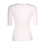 Kobiety T SHIRT TOP | Luisa Spagnoli CEDRATA B - T-shirt z nadrukiem - panna/mleczny - YQ60847