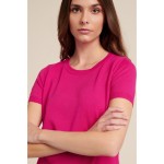 Kobiety T SHIRT TOP | Luisa Spagnoli MIRIA B - T-shirt basic - fucsia/różowy - PQ81842
