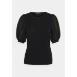 Kobiety T SHIRT TOP | Marc Cain T-shirt basic - black/czarny - TM13643