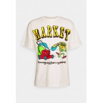Kobiety T SHIRT TOP | Market MARKET RUNNING AWAY UNISEX - T-shirt z nadrukiem - creme/mleczny - ZO21868