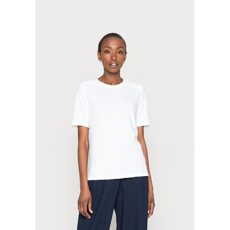 Kobiety T SHIRT TOP | Marks & Spencer FEMININE - T-shirt basic - white/biały - GJ03846