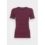 Kobiety T SHIRT TOP | Marks & Spencer STRIPE REGULAR - T-shirt basic - navy mix/granatowy - WS14197