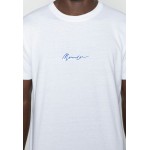 Kobiety T SHIRT TOP | Mennace ESSENTIAL REGULAR RELAXED SIG TEE UNISEX - T-shirt basic - white/biały - VQ24136