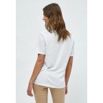 Kobiety T SHIRT TOP | Minus CATHY - T-shirt basic - white/biały - ER35019