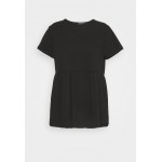 Kobiety T SHIRT TOP | Missguided Plus SMOCK 2 PACK - T-shirt basic - white/black/czarny - EK12891