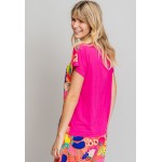 Kobiety T SHIRT TOP | Missing Johnny MORIOKA - T-shirt z nadrukiem - multi coloured/wielokolorowy - OL80741
