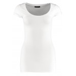 Kobiety T SHIRT TOP | Modström TRICK - T-shirt basic - white/biały - XB22009