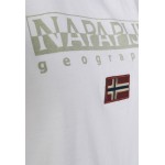 Kobiety T SHIRT TOP | Napapijri AYAS - T-shirt z nadrukiem - bright white/biały - RW82797