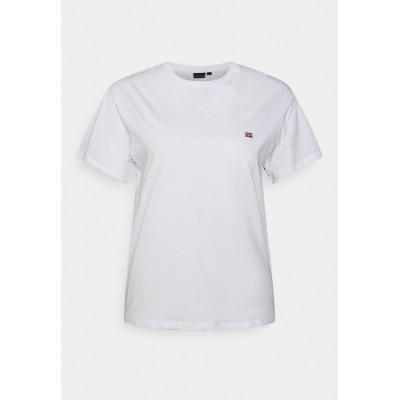 Kobiety T_SHIRT_TOP | Napapijri SALIS - T-shirt basic - bright white/biały - OV97910