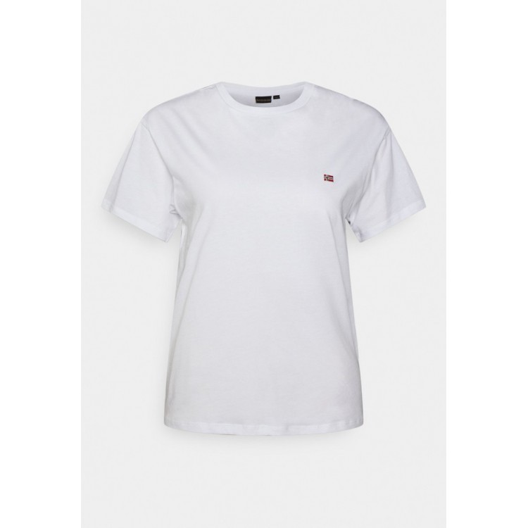 Kobiety T SHIRT TOP | Napapijri SALIS - T-shirt basic - bright white/biały - OV97910