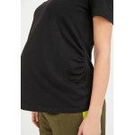 Kobiety T SHIRT TOP | Next MATERNITY SHORT SLEEVE - T-shirt basic - black/czarny - TD89604