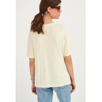 Kobiety T SHIRT TOP | Next POCKET SHORT SLEEVE - T-shirt z nadrukiem - yellow/żółty - PS05946