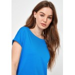 Kobiety T SHIRT TOP | Next T-shirt basic - blue-grey/niebieskoszary - SG00189