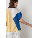 Kobiety T SHIRT TOP | Next T-shirt z nadrukiem - blue/yellow/niebieski - QN45629