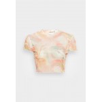Kobiety T SHIRT TOP | Nly by Nelly CROPPED - T-shirt z nadrukiem - pastelle abstract/wielokolorowy - IJ45321