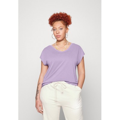 Kobiety T_SHIRT_TOP | ONLY Carmakoma CARNICKY - T-shirt basic - chalk violet/fioletowy - OA75360