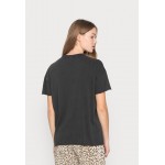 Kobiety T SHIRT TOP | ONLY ONLLUCY EYE - T-shirt z nadrukiem - black enigmatic/czarny - EN68458