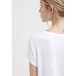 Kobiety T SHIRT TOP | ONLY ONLMOSTER O NECK TOP - T-shirt basic - white/biały - TA29038