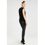 Kobiety T SHIRT TOP | ONLY ONLNICOLE LIFE MIX - T-shirt z nadrukiem - black/czarny - KG33379