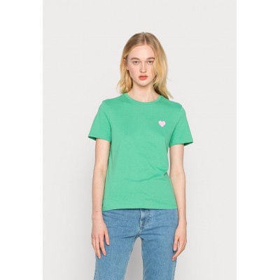 Kobiety T_SHIRT_TOP | ONLY ONLWEEKDAY BOX  - T-shirt z nadrukiem - winter green/zielony - FE06900