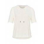 Kobiety T SHIRT TOP | Opus T-shirt basic - milk/biały - HZ33756