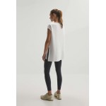 Kobiety T SHIRT TOP | OYSHO WITH VENTS - T-shirt basic - white/biały - ZN59741