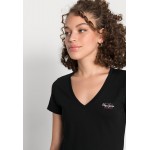 Kobiety T SHIRT TOP | Pepe Jeans BLEU - T-shirt basic - black/czarny - UL05546