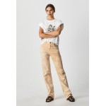 Kobiety T SHIRT TOP | Pepe Jeans CAROLINE - T-shirt z nadrukiem - blanco/biały - EE47683