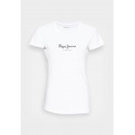 Kobiety T SHIRT TOP | Pepe Jeans NEW VIRGINIA - T-shirt z nadrukiem - white/biały - KQ57807
