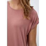 Kobiety T SHIRT TOP | PEPPERCORN ROSALINDA - T-shirt basic - ash rose/jasnoróżowy - FK39180