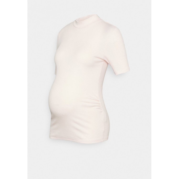Kobiety T SHIRT TOP | Pieces Maternity PMBIRDIE T NECK - T-shirt basic - ballerina/różowy - JH82315