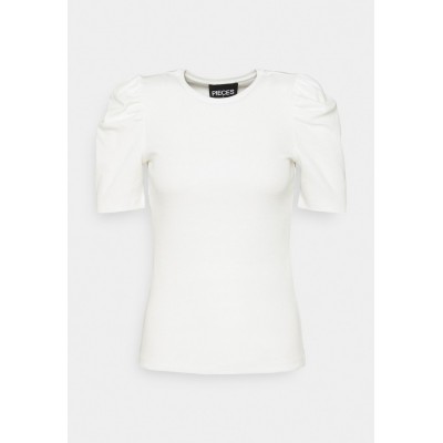 Kobiety T_SHIRT_TOP | Pieces PCANNA - T-shirt basic - bright white/biały - JX65232