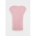 Kobiety T SHIRT TOP | Pieces PCKAMALA TEE - T-shirt basic - zephyr/różowy - TD89319