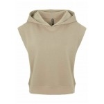 Kobiety T SHIRT TOP | Pieces T-shirt z nadrukiem - silver mink/beżowy - IO76720