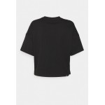 Kobiety T SHIRT TOP | Puma CROPPED TEE - T-shirt basic - black/czarny - TM59568