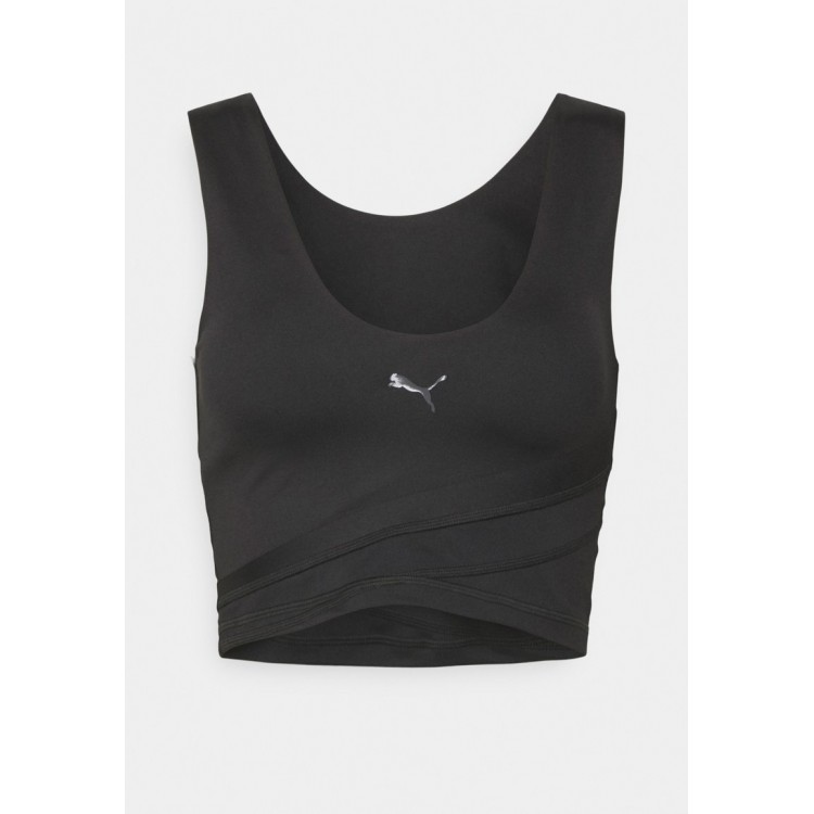 Kobiety T SHIRT TOP | Puma TRAIN EVERSCULPT FITTED TANK - Koszulka sportowa - black/czarny - PU74482