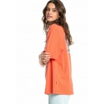 Kobiety T SHIRT TOP | Quiksilver T-shirt z nadrukiem - orange/pomarańczowy - OY51222