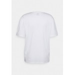 Kobiety T SHIRT TOP | Redefined Rebel CROSS TEE UNISEX - T-shirt z nadrukiem - white/biały - DV24170