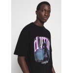 Kobiety T SHIRT TOP | RETHINK Status OVERSIZED UNISEX - T-shirt z nadrukiem - black/czarny - AE75048