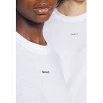 Kobiety T SHIRT TOP | sandro TEE UNISEX - T-shirt basic - blanc/mleczny - WX36780