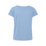 Kobiety T SHIRT TOP | Soaked in Luxury T-shirt basic - blue granite/niebieskoszary - SW37656