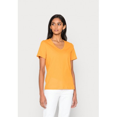 Kobiety T_SHIRT_TOP | s.Oliver T-shirt basic - amber/żółty - DW06870