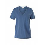 Kobiety T SHIRT TOP | s.Oliver T-shirt basic - dark blue/granatowy - VA30707