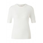 Kobiety T SHIRT TOP | s.Oliver T-shirt basic - off white/mleczny - GG73130